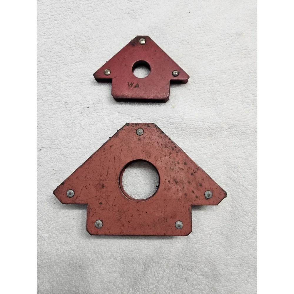 2pc MAGNETIC WELDING HOLDER Arrow weld clamp hold big 7 inch hands free 3 angle